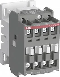 Контактор AX09-30-10-80 9А AC3, с катушкой управления 220-230В АС ABB