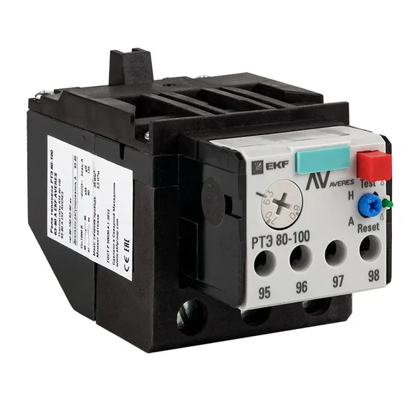 Реле тепловое РТЭ 80-100 32-50А AVERES EKF