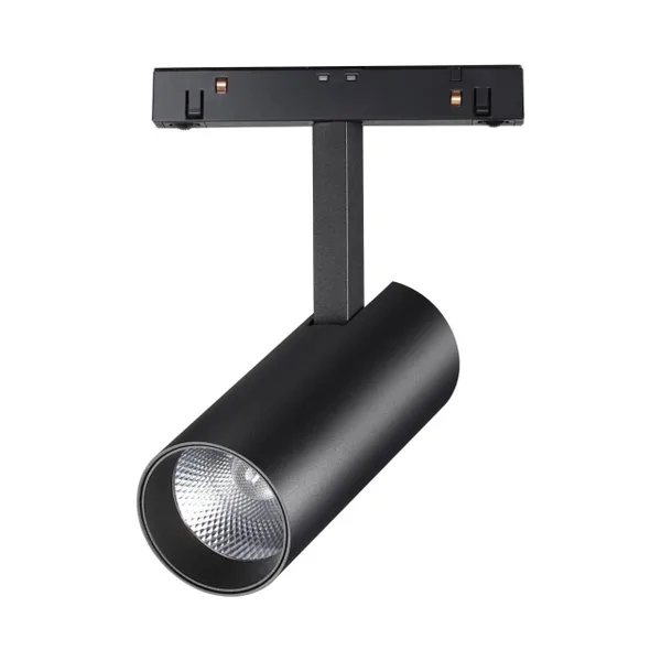 Трековый св-к для низков.шинопровода IP20 LED 4000K 12W 48V FLUM черн D NOVOTECH — фото 2
