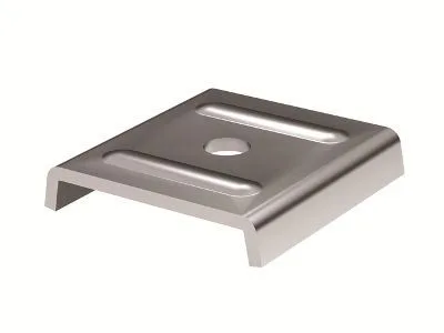 Опорная пластина для C-образных профилей, INOX 304 DKC