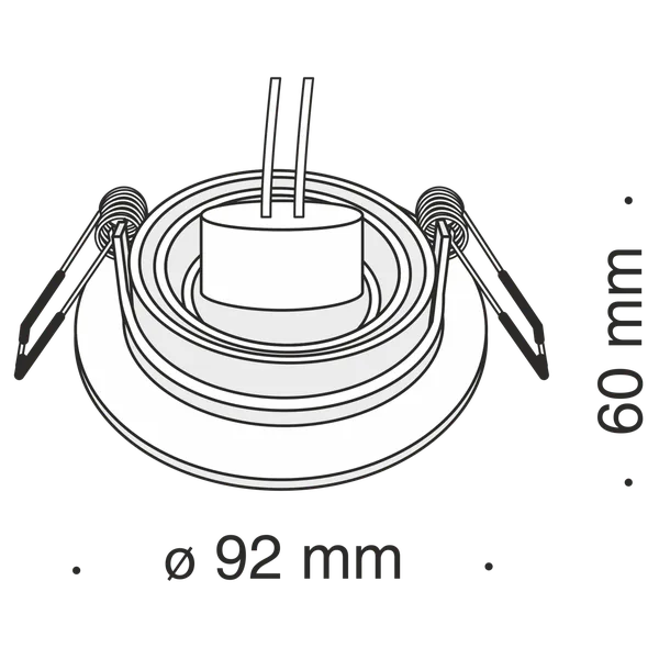 Встраиваемый светильник 1*GU10 50Вт Белый IP20 Atom DL023-2-01W Technical Maytoni — фото 7