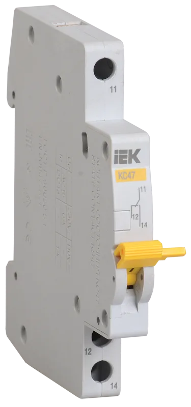 Контакт состояния КС47 новая серия на DIN-рейку IEK