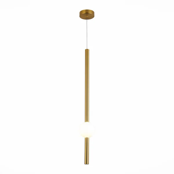 Светильник подвесной Золотистый/Золотистый, Белый LED 1*18Вт 4000К SL1222.233.01 ST LUCE
