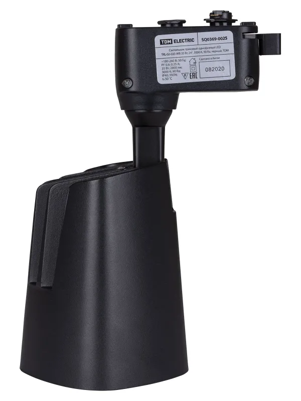 Светильник трековый однофазный LED TRL-02-035-NB 35 Вт, 24°, 4000 К, 90 Ra, черный, TDM — фото 4