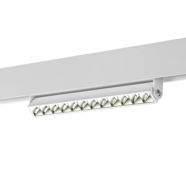 Трековый св-к для низков.шинопровода IP20 LED 4000K 12W 48V FLUM белый G NOVOTECH — фото 4