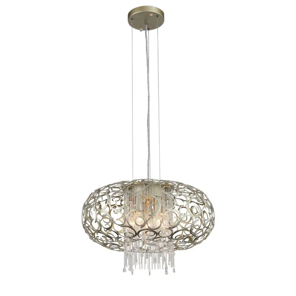 Люстра подвесная Шампань/Шампань, Прозрачный E14 5*40Вт SL1101.203.05 ST LUCE