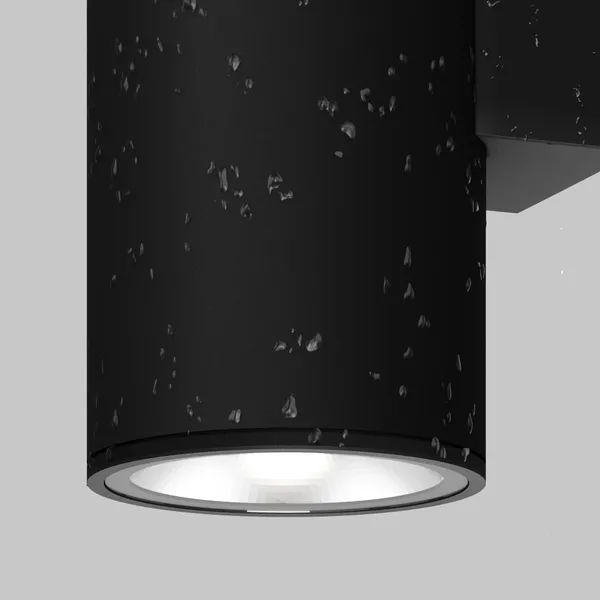 Настенный светильник (бра) 24Вт 3000К Графит IP65 Shim O303WL-L24GF3K Outdoor Maytoni — фото 2