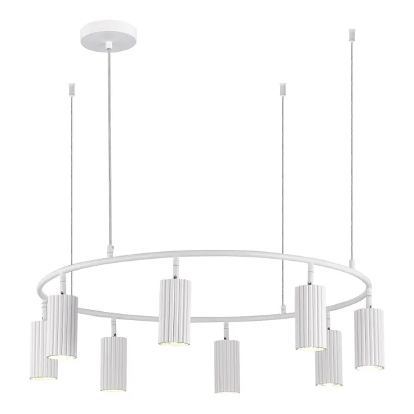 Светильник подвесной Белый/Белый GU10 8*5Вт 4000К SL1213.503.08 ST LUCE