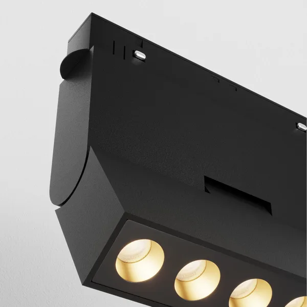 Трековый светильник LED 6Вт Черный IP20 Magnetic track system Exility TR033-2-6W3K-B Technical Maytoni — фото 3