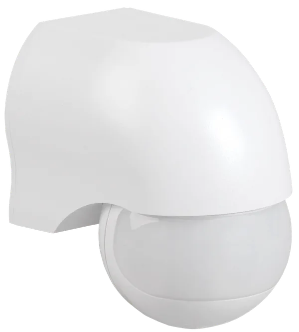Датчик движения ДД-010 1100Вт 180град 10м IP44 белый IEK