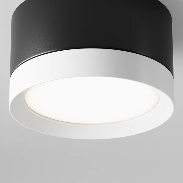 Потолочный светильник 1*GX53 15Вт Черно-белый IP20 Ceiling & Wall C086CL-GX53-SRD-BW Technical Maytoni — фото 2