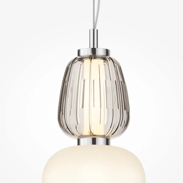 Подвесной светильник LED 32Вт Хром IP20 Pattern MOD267PL-L32CH3K Maytoni — фото 2