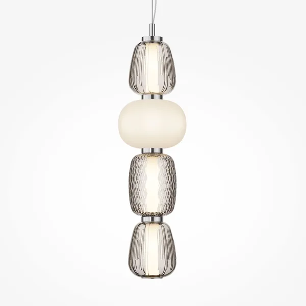 Подвесной светильник LED 32Вт Хром IP20 Pattern MOD267PL-L32CH3K Maytoni — фото 4