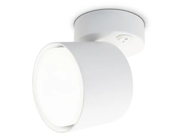 Накладной спот с выключателем TA132 WH белый GX53 max 12W D79*134*D84 Ambrella Light