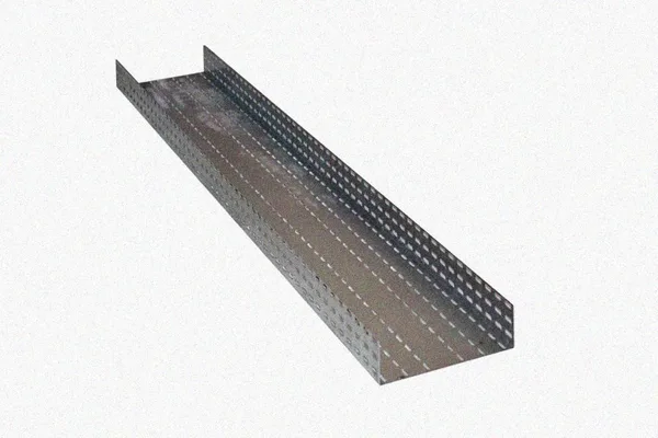Лоток перфорированный ЛМ 500х65х2000 У3, окрашенный, S1,5 Курганский ЗЭМИ