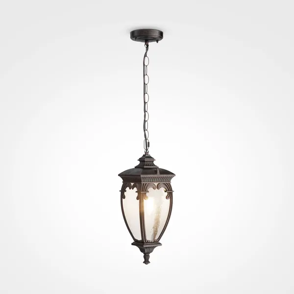 Подвесной светильник 60Вт Бронза Антик IP44 Fleur O414PL-01BZ Outdoor Maytoni — фото 2