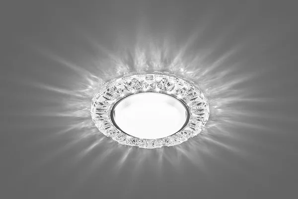Светильник встраиваемый с белой LED подсветкой Feron CD4023 потолочный GX53 без лампы прозрачный — фото 3