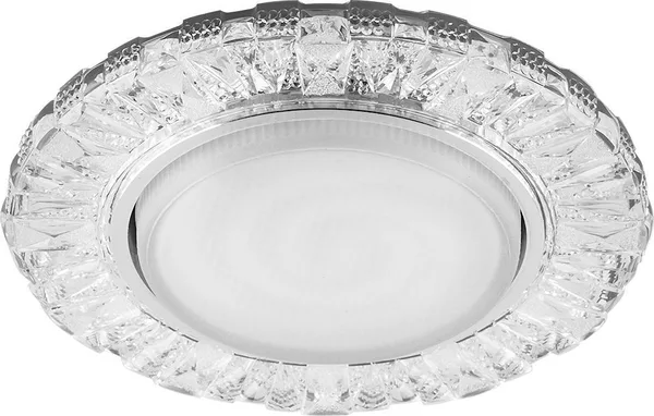 Светильник встраиваемый с белой LED подсветкой Feron CD4023 потолочный GX53 без лампы прозрачный — фото 2