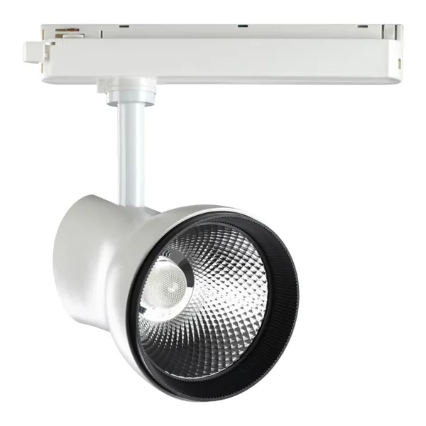 Св-к трековый однофазный IP20 LED 4000K 30W 220-240V PIRUM белый B NOVOTECH