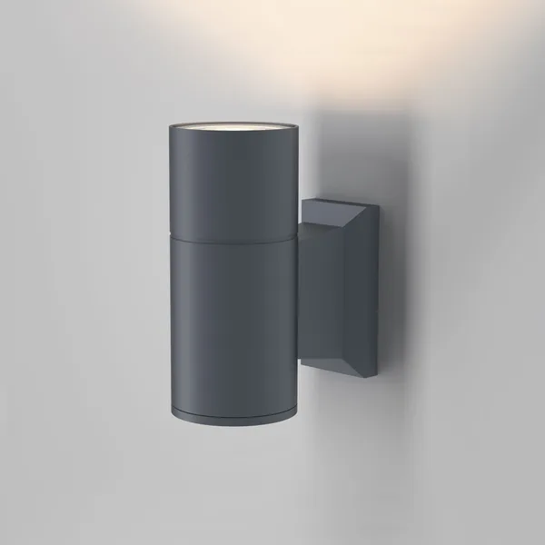 Настенный светильник (бра) 50Вт Серый IP54 Bowery O574WL-01GR Outdoor Maytoni — фото 2