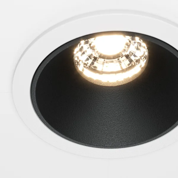 Встраиваемый светильник LED 10Вт Бело-черный IP20 Downlight DL043-01-10W3K-RD-WB Technical Maytoni — фото 2