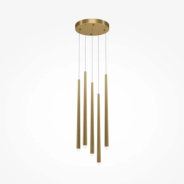 Подвесной светильник LED 31Вт Латунь IP20 Cascade MOD132PL-L30BSK Maytoni — фото 4