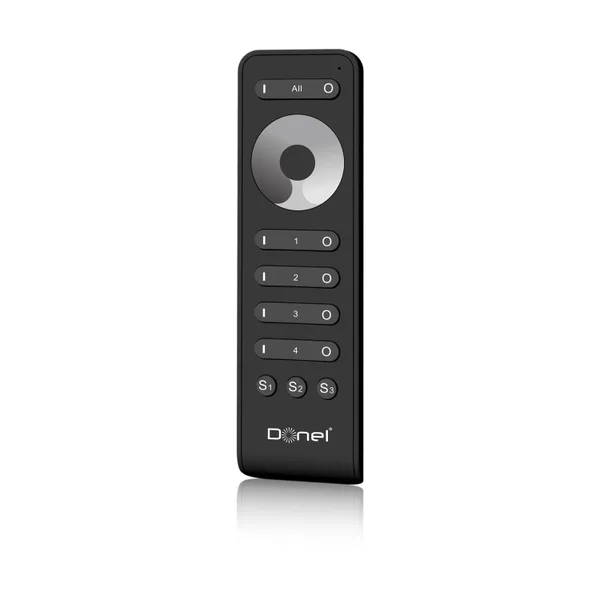 Donel RF пульт дистанционного управления, 4 зоны, Черный, зона охвата 30м, серия:DN8UTZ
