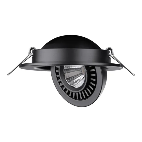 Св-к встр.св/д IP20 LED 9W 770Лм 4000K 220V GESSO черный NOVOTECH — фото 6