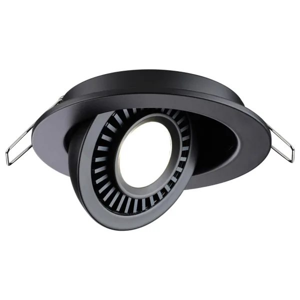 Св-к встр.св/д IP20 LED 9W 770Лм 4000K 220V GESSO черный NOVOTECH — фото 5