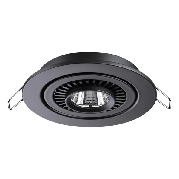 Св-к встр.св/д IP20 LED 9W 770Лм 4000K 220V GESSO черный NOVOTECH — фото 7