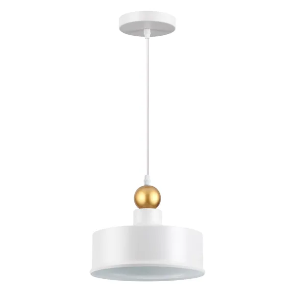 Подвес Е27 1*40W BOLLI белый/золотой ODEON LIGHT