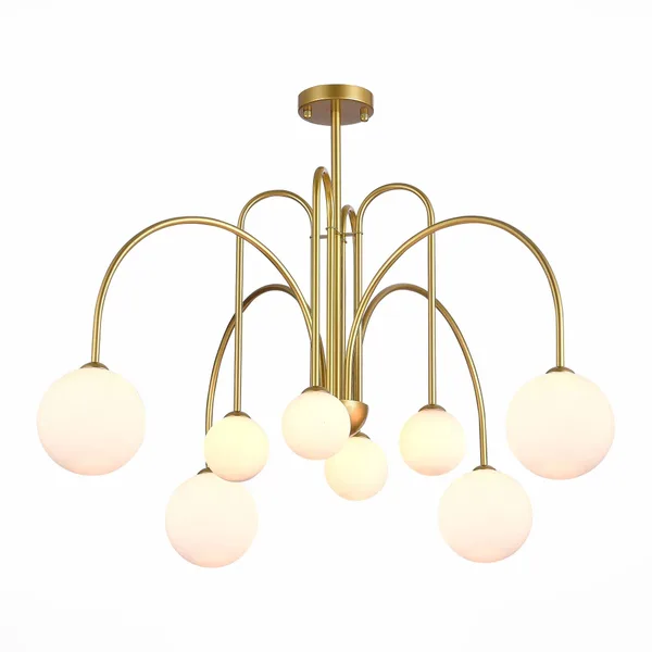 Люстра потолочная Золотистый/Белый G9 8*5Вт SL1204.202.08 ST LUCE