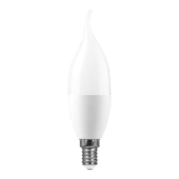 Лампа светодиодная Feron LB-770 Свеча на ветру E14 11W 4000K — фото 2