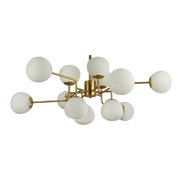 Люстра 12*E14 40Вт Латунь IP20 Erich MOD221-PL-12-G Maytoni — фото 6