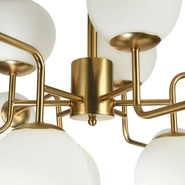 Люстра 12*E14 40Вт Латунь IP20 Erich MOD221-PL-12-G Maytoni — фото 4