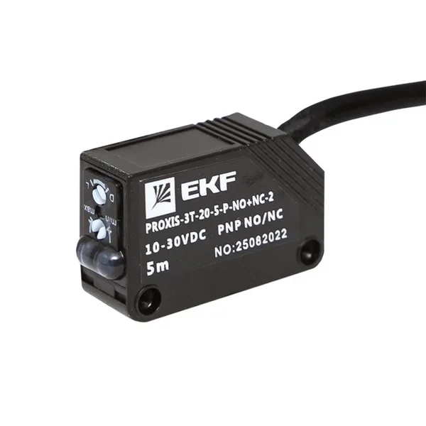 Оптический бесконтактный датчик PROXIS-3T-20-5-P-NO+NC-2 EKF — фото 4