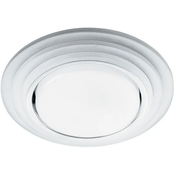 Светильник встр. с белой LED подсветкой Feron CD5023 потолочный GX53 без лампы, матовый круг