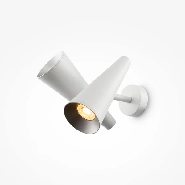 Настенный светильник (бра) 2*GU10 50Вт Белый IP20 Giro MOD095WL-02W Maytoni — фото 3