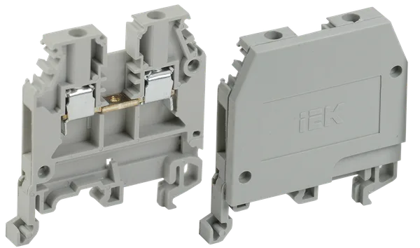 Зажим наборный ЗНИ-2,5мм2 (JXB24А) серый IEK