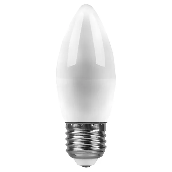 Лампа светодиодная Feron LB-570 Свеча E27 9W 2700K — фото 2