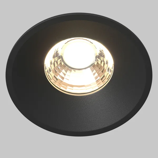 Встраиваемый светильник LED 12Вт Черный IP20 Downlight DL058-12W3K-B Technical Maytoni — фото 2