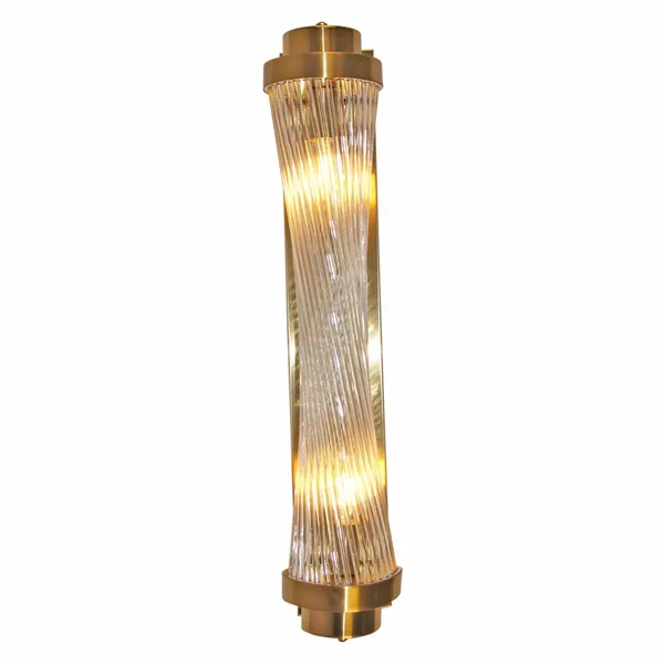 Бра Золотистый/Золотистый, Прозрачный E14 2*40Вт SL1177.201.02 ST LUCE