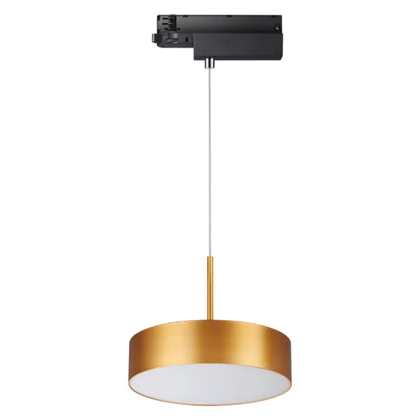 Трехф.трек.св/д св-к,длина провода 1.2м IP20 LED 30W 4000K 2600Лм мат.золото PROMETA NOVOTECH — фото 4