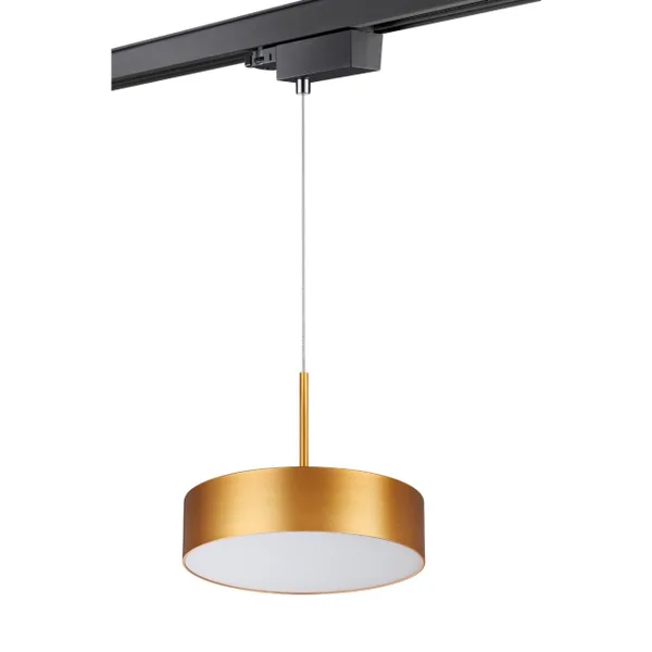 Трехф.трек.св/д св-к,длина провода 1.2м IP20 LED 30W 4000K 2600Лм мат.золото PROMETA NOVOTECH