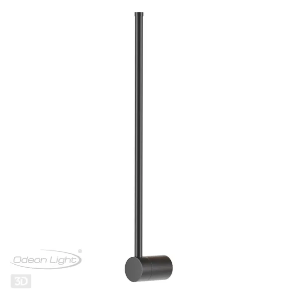 Настенный св-к IP20 LED 12W 525Лм 3000K FILLINI чёрный ODEON LIGHT — фото 4