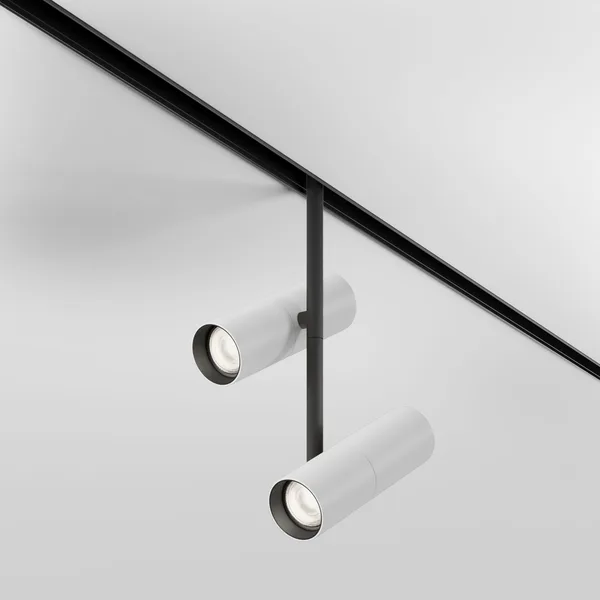 Трековый светильник LED 24Вт Бело-черный IP20 Magnetic track system Exility TR005-4-2X12W-DS-BW Technical Maytoni — фото 3