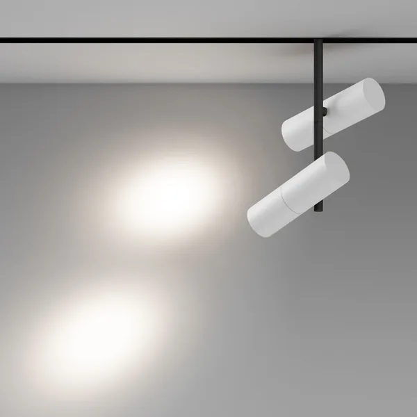 Трековый светильник LED 24Вт Бело-черный IP20 Magnetic track system Exility TR005-4-2X12W-DS-BW Technical Maytoni — фото 4