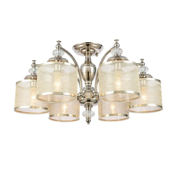 Люстра потолочная Никель/Золотистый E14 6*40Вт SL1750.102.06 ST LUCE