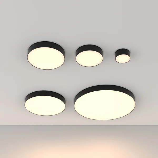Потолочный светильник LED 90Вт Черный IP20 Ceiling & Wall C032CL-90W3K-RD-B Technical Maytoni — фото 3