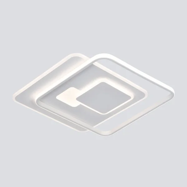 Потолочный светодиодный светильник белый IP20 (90255/1) Eurosvet — фото 3